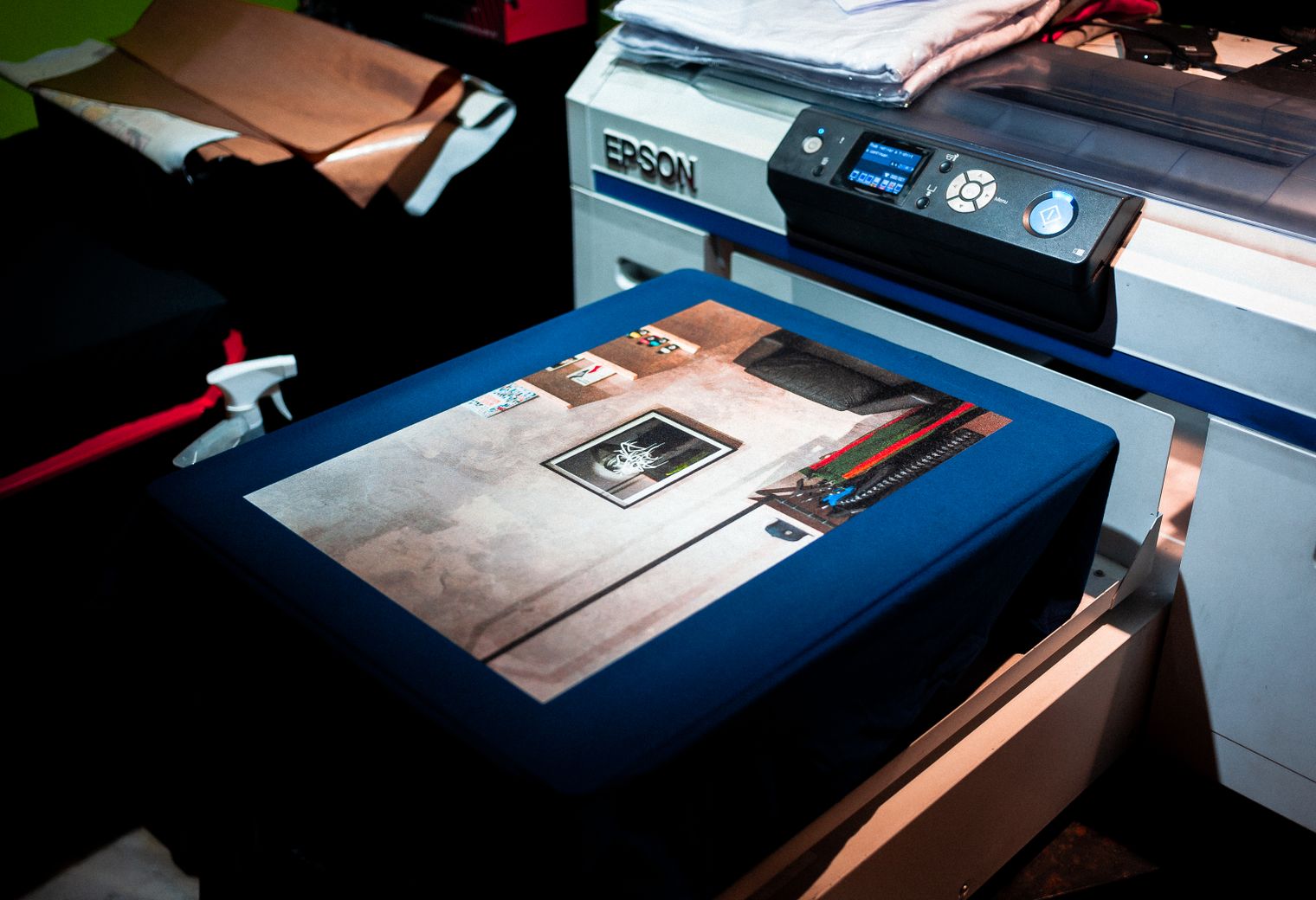 Digital Print branding example