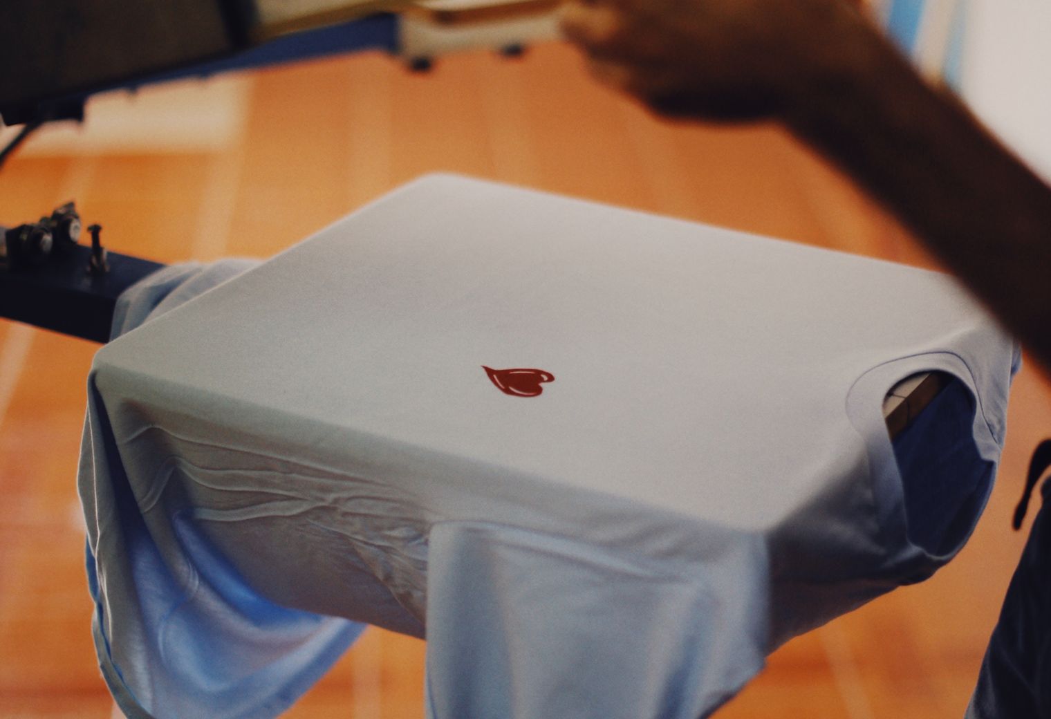 Screen Printing branding example