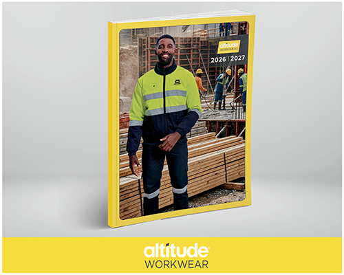 Altitude Workwear catalogue cover