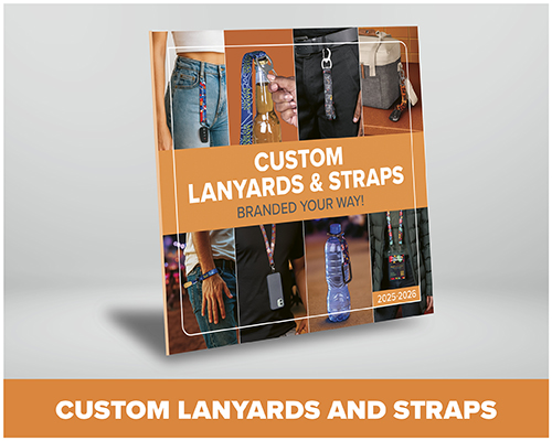 Custom Lanyards and Straps catalogue cover