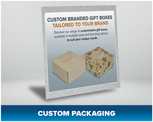 Custom Packaging catalogue cover