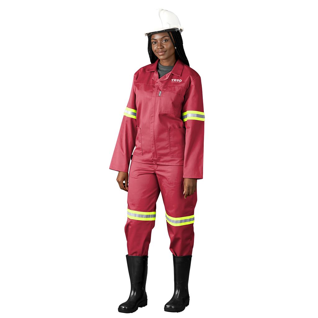 Trade Polycotton Conti Suit - Reflective Arms & Legs - Yellow Tape - Image 12