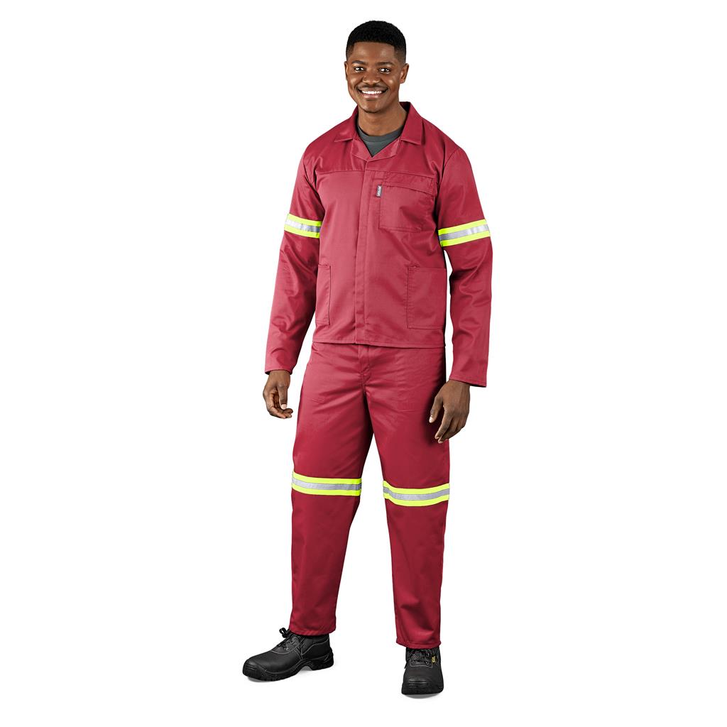 Trade Polycotton Conti Suit - Reflective Arms & Legs - Yellow Tape - Image 11