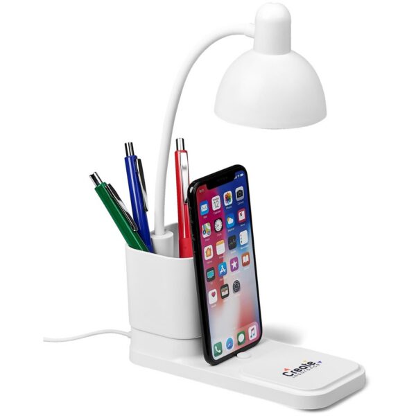 Altitude Lexicon Desk Lamp, Pen Caddy & Phone Stand