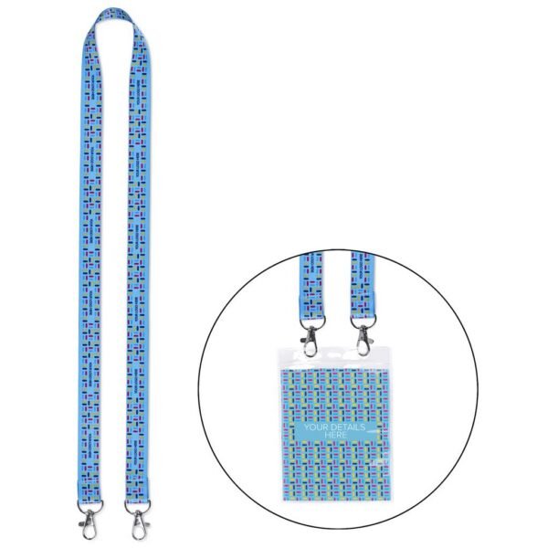 Altitude Sample Garros Double-Sided Sublimation Satin Lanyard