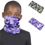 Kids Camo Flexi Tubular Bandana