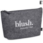 Okiyo Kesho Recycled PET Felt Mini Cosmetic Bag