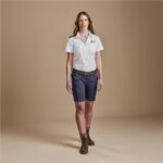 Ladies Meseta Twill Shorts