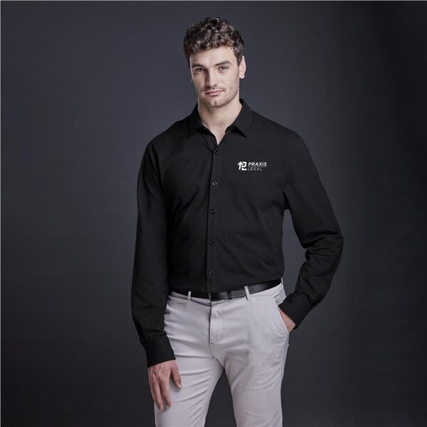 Long Sleeve Alex Varga Cronus Knitted Shirt
