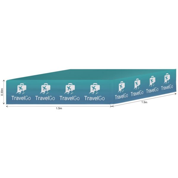 Ovation Sublimated Gazebo 1.5m X 1.5m - Roof (Excludes Hardware)