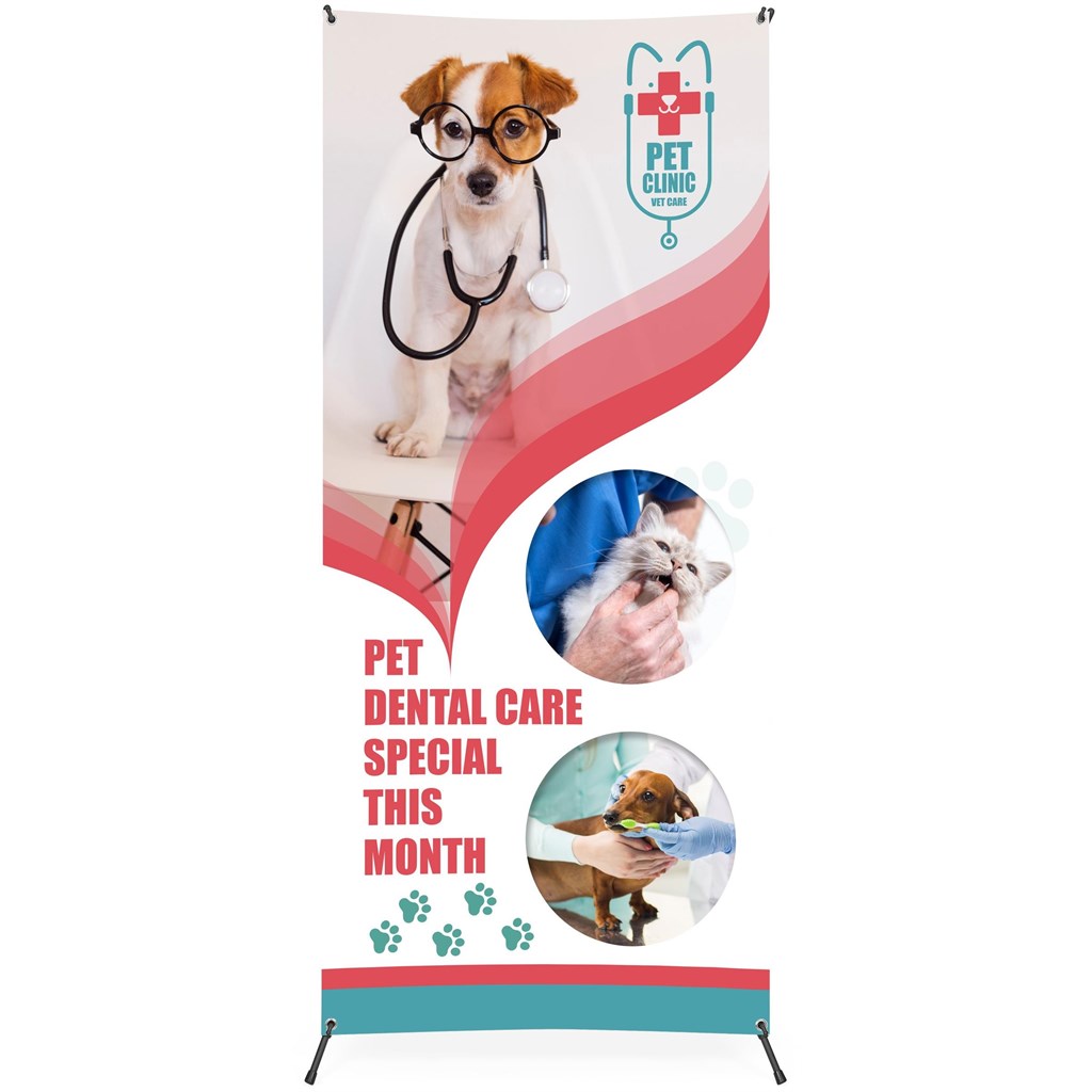 Champion Layflat PVC X-Banner 80cm x 180cm - Image 3
