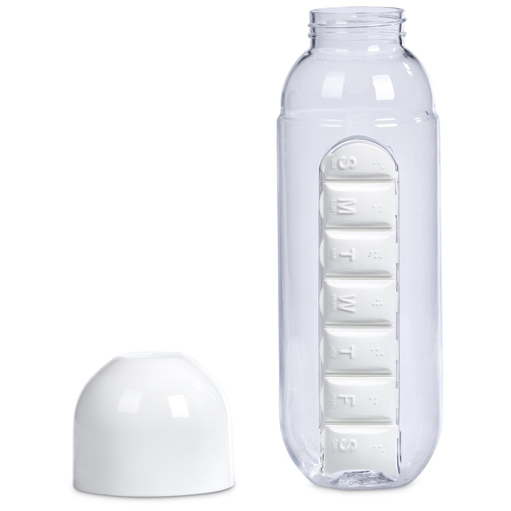 Altitude Vita-Stream Pill Box Plastic Water Bottle - 600ml - Image 8