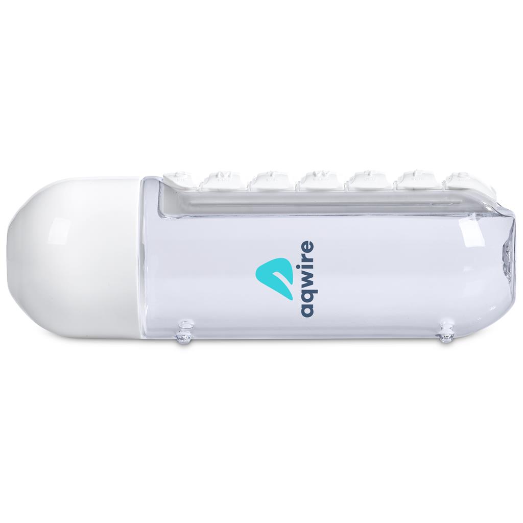 Altitude Vita-Stream Pill Box Plastic Water Bottle - 600ml - Image 12