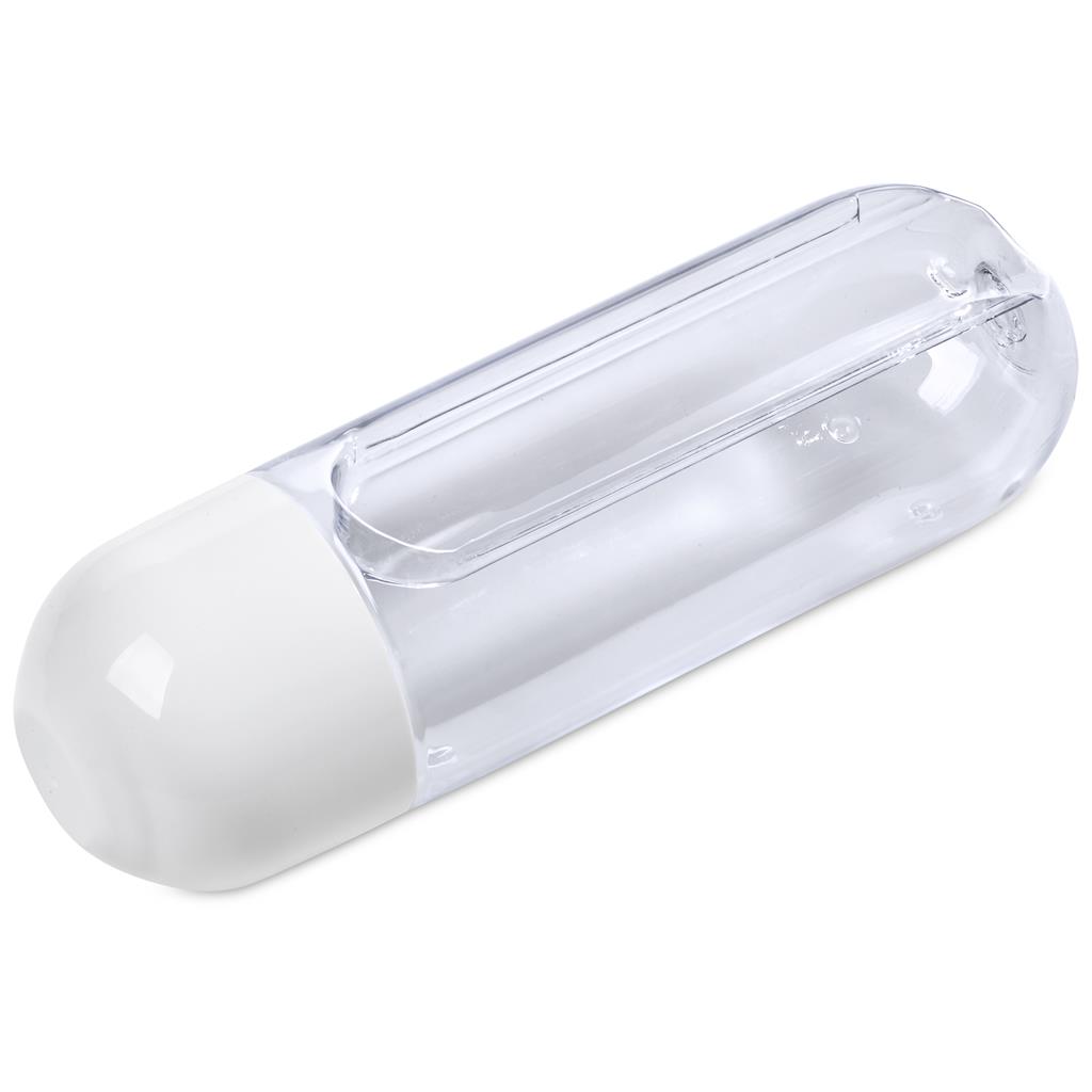 Altitude Vita-Stream Pill Box Plastic Water Bottle - 600ml - Image 3