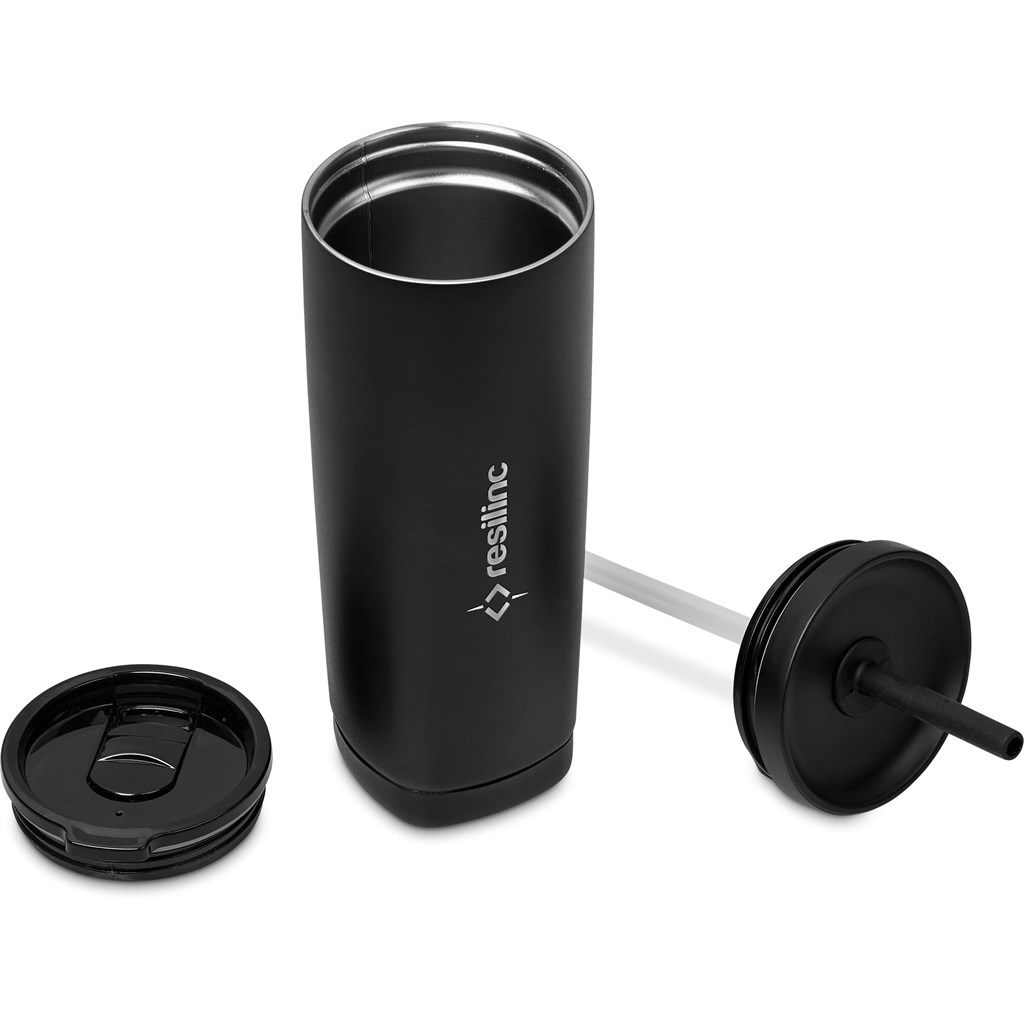 Alex Varga Aurelian Stainless Steel 2-in-1 Vacuum Tumbler & Straw - Image 5