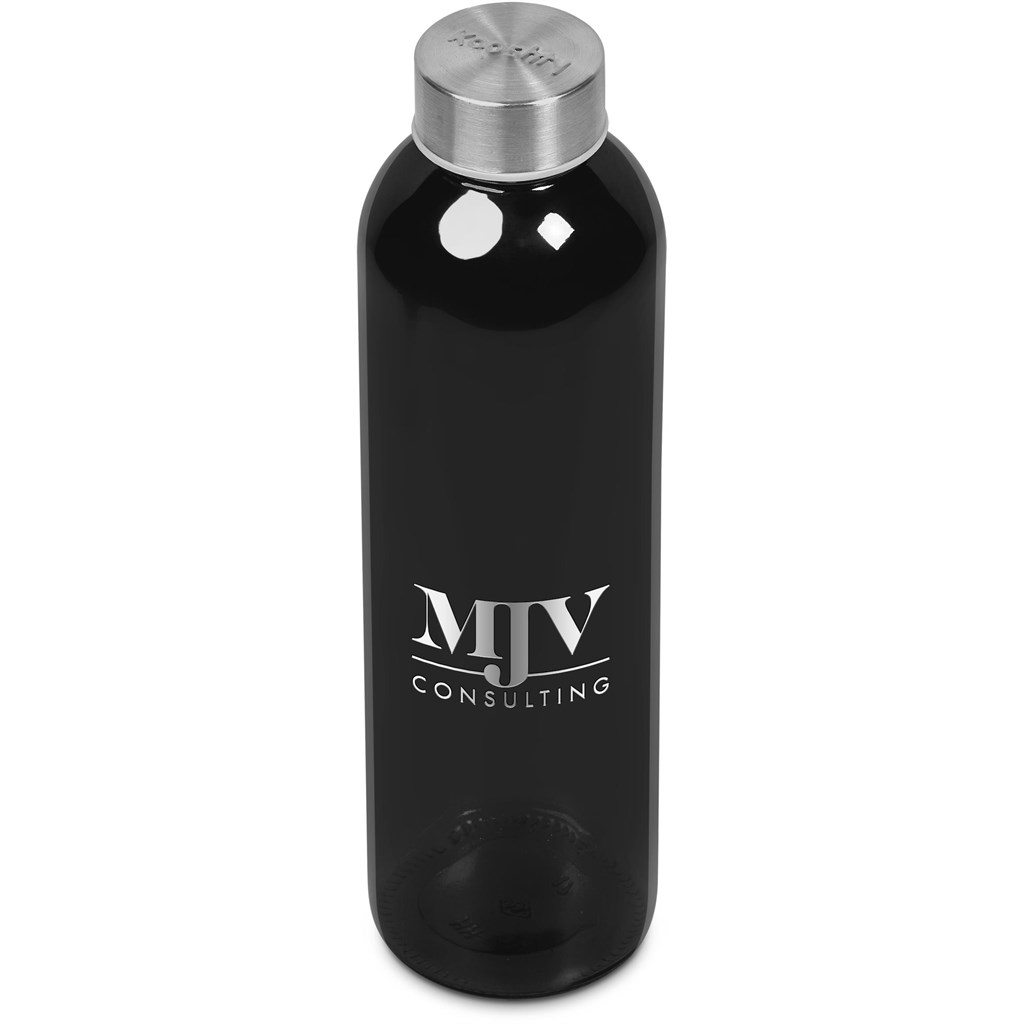 Kooshty Pura Plus Glass Water Bottle – 750ml - Black - Image 3