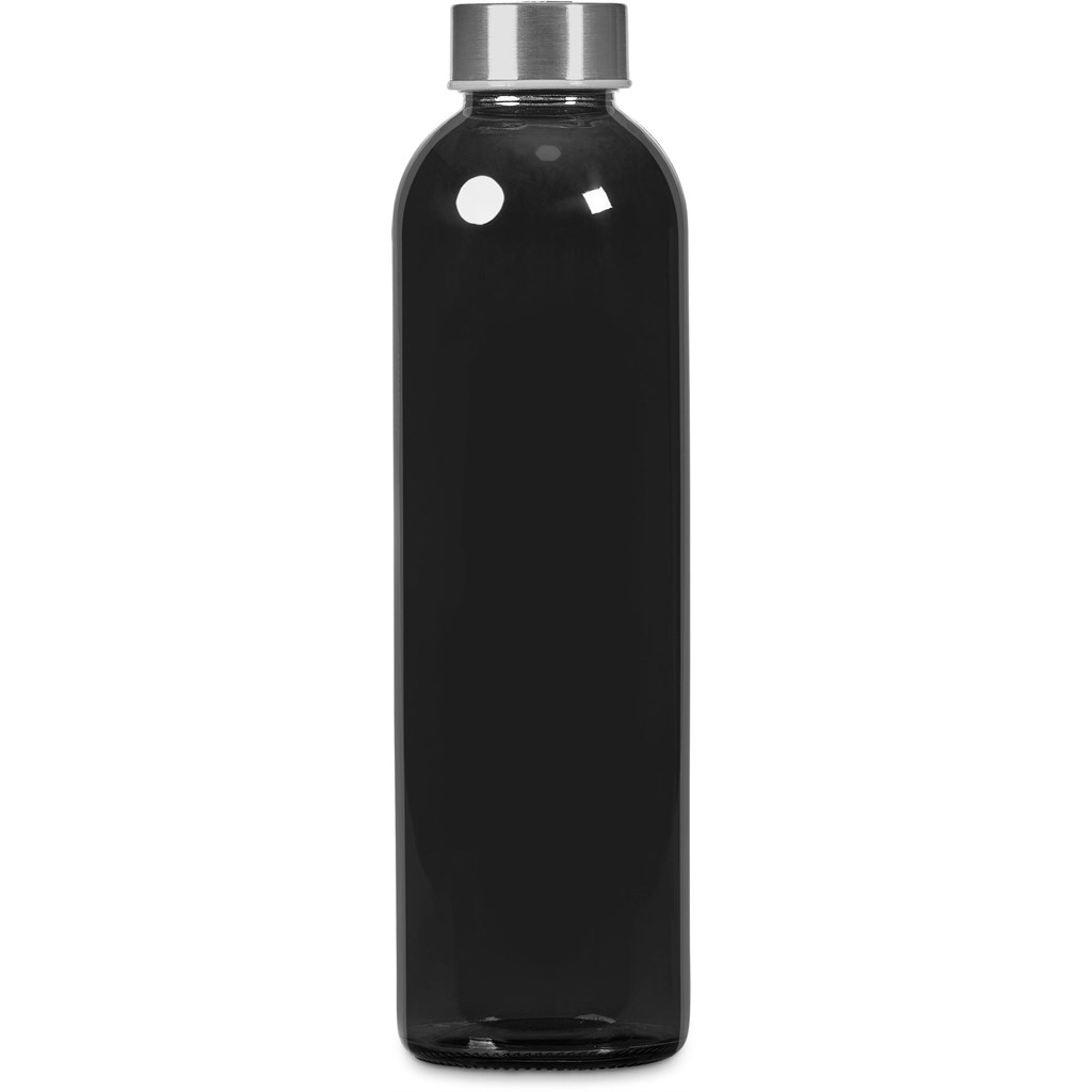 Kooshty Pura Plus Glass Water Bottle – 750ml - Black - Image 4