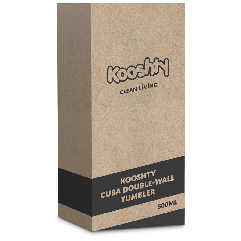 Kooshty Cuba Plastic Double-Wall Tumbler – 500ml - Image 4