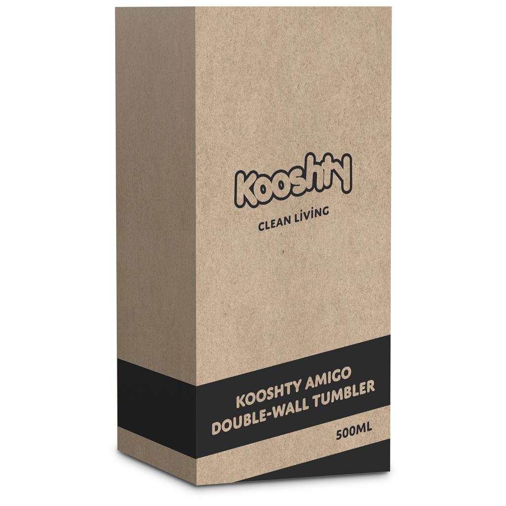 Kooshty Amigo Stainless Steel & Plastic Double-Wall Tumbler - 500ml - Image 3