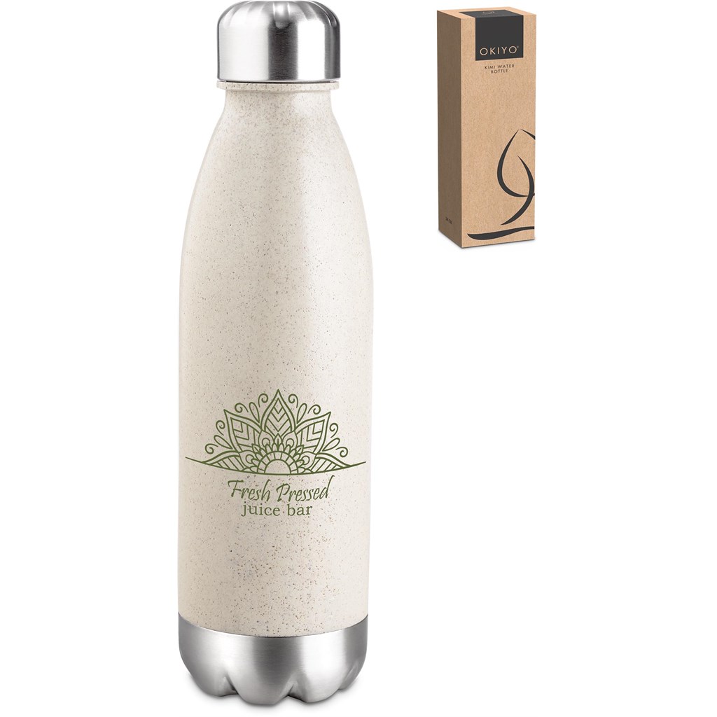 Okiyo Kimi Wheat Straw Water Bottle - 680ml - Image 9