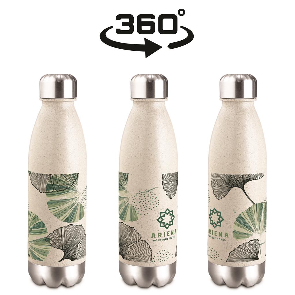 Okiyo Kimi Wheat Straw Water Bottle - 680ml - Image 8