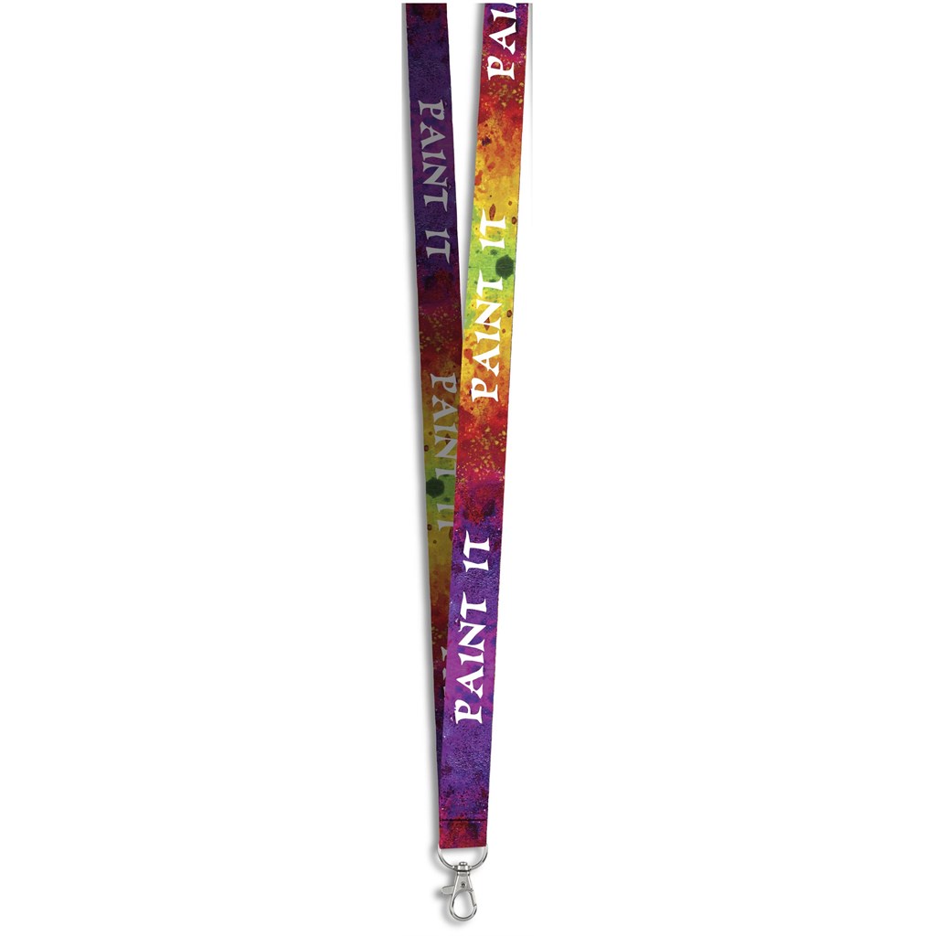 Altitude Snap Hook Clip Double-Sided Sublimation Satin Lanyard - Image 5