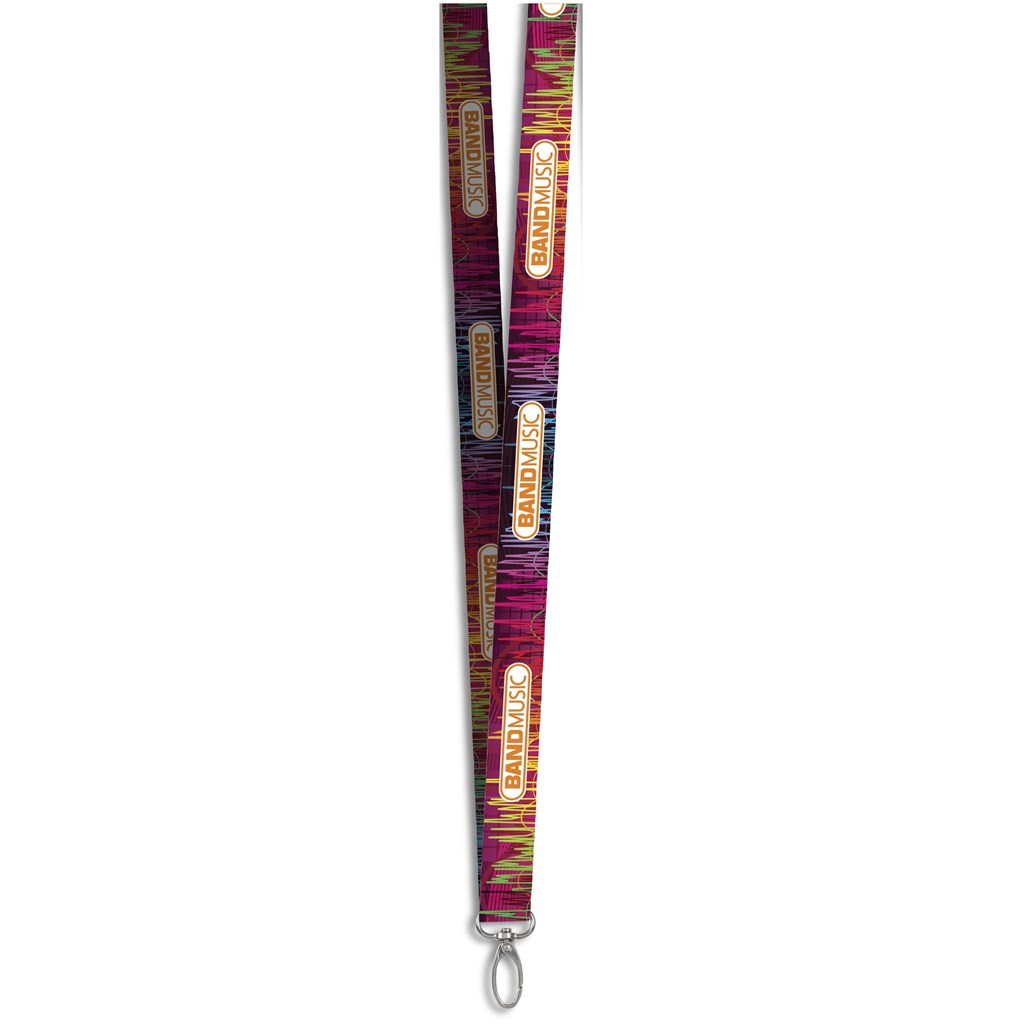 Altitude Lobster Clip Double-Sided Sublimation Satin Lanyard - Image 5