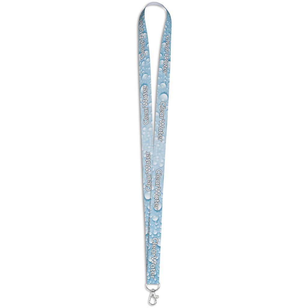 Altitude Snap Hook Clip Double-Sided Sublimation Petersham Lanyard - Image 4