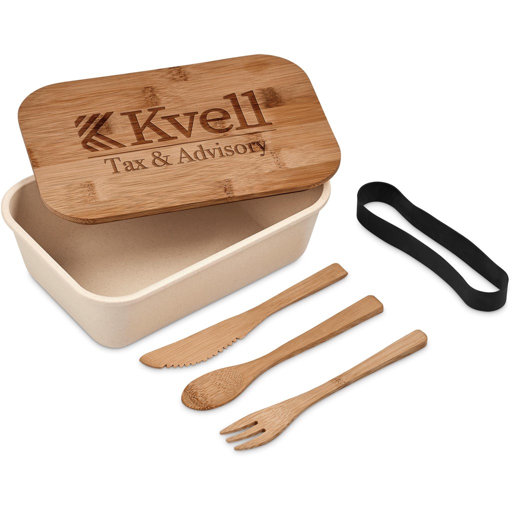 Kooshty Natura Plus Bamboo Fibre Lunch Box Set - Image 13