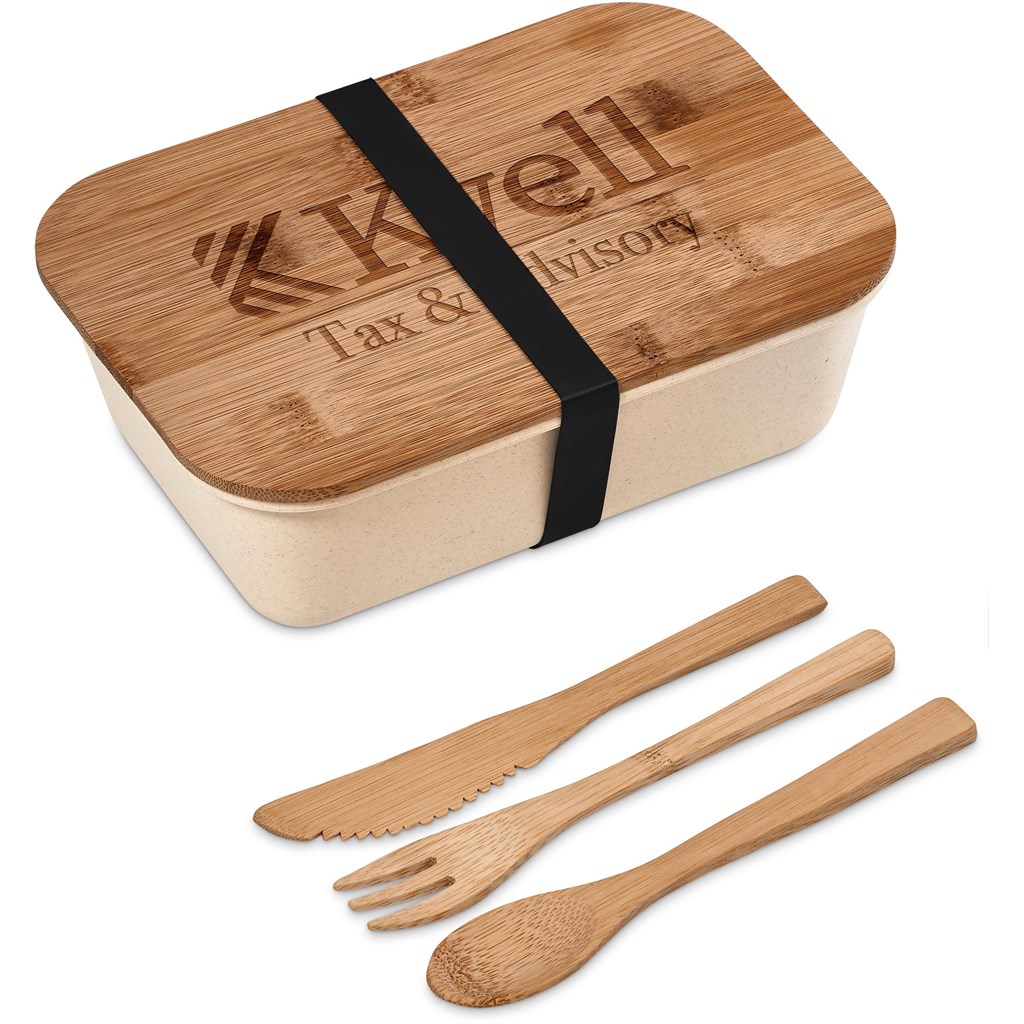 Kooshty Natura Plus Bamboo Fibre Lunch Box Set - Image 14