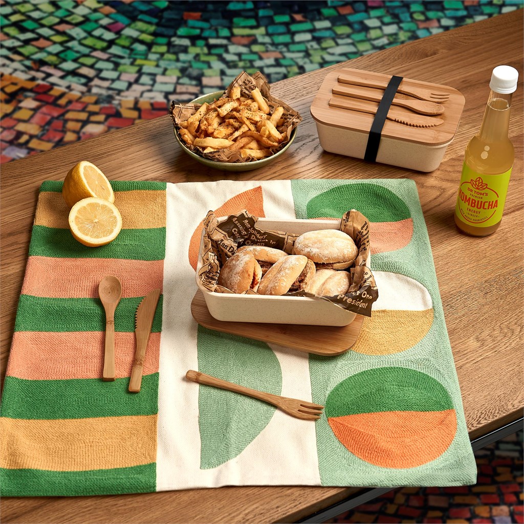 Kooshty Natura Plus Bamboo Fibre Lunch Box Set - Image 9