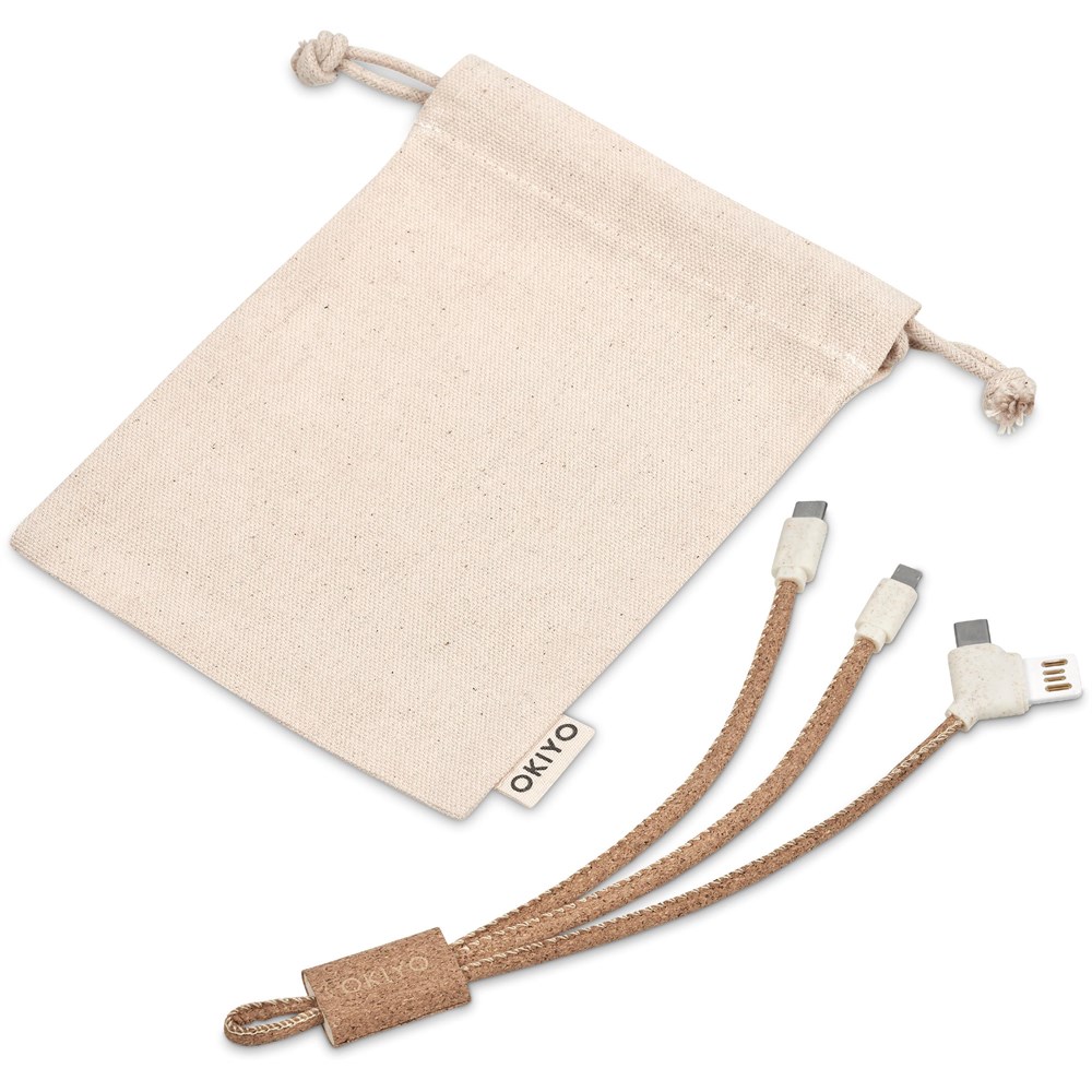 Okiyo Soshin Cork Tri-Cable - Image 5