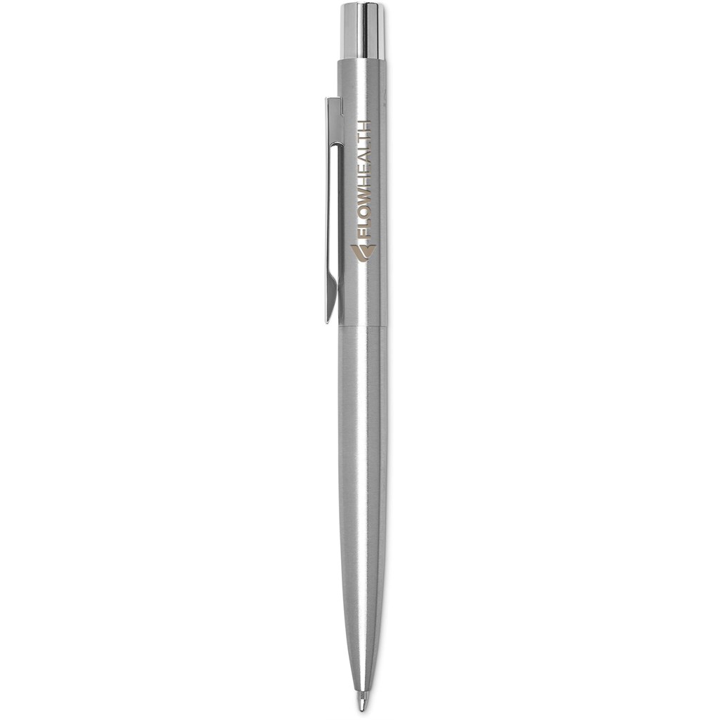 Okiyo Mio Recycled Stainless Steel Ball Pen - Image 9