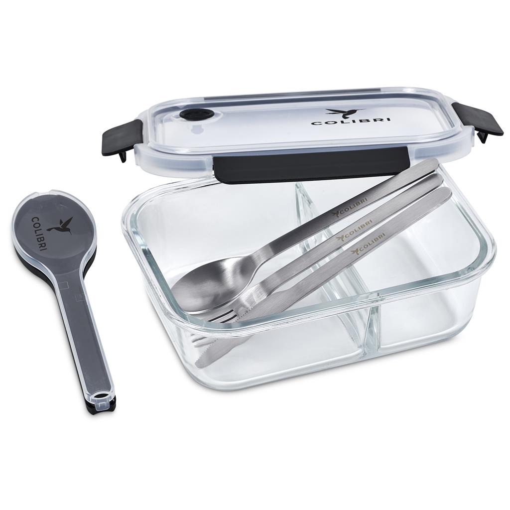 Serendipio Mealmate Lunch Box & Cutlery Set - Image 4