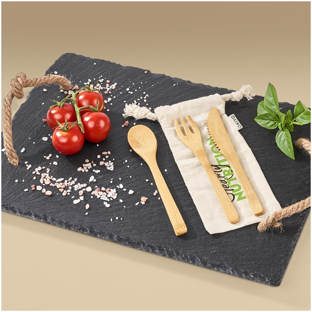 Okiyo Nakama Bamboo Cutlery Set - Image 7