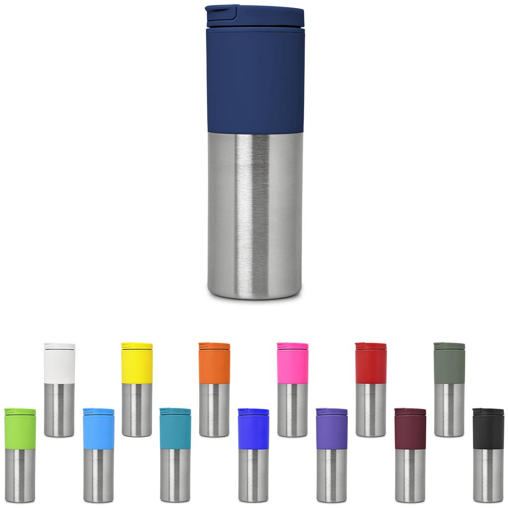 Kooshty Typhoon Stainless Steel & Plastic Double-Wall Tumbler - 450ml - Image 4