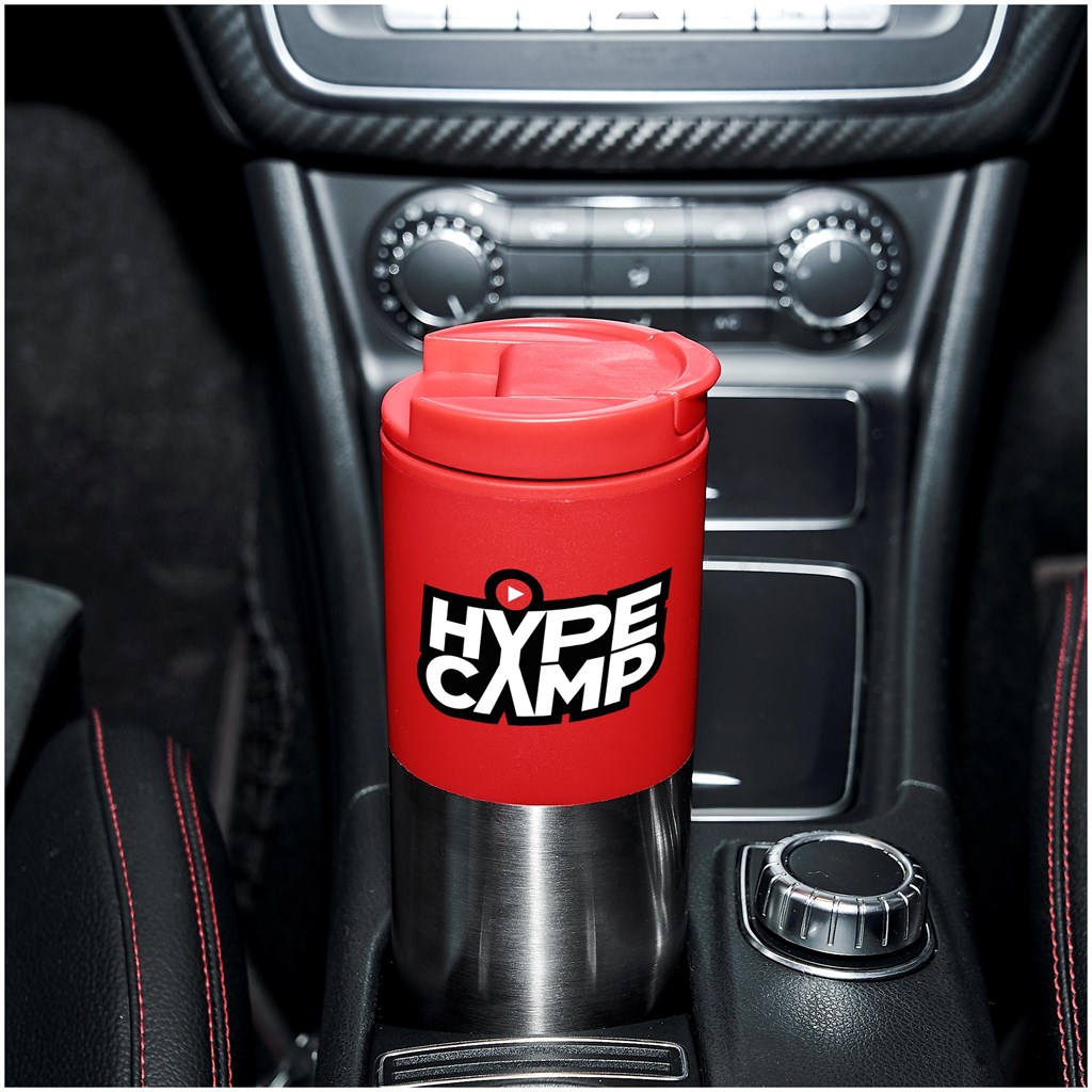 Kooshty Typhoon Stainless Steel & Plastic Double-Wall Tumbler - 450ml - Image 10