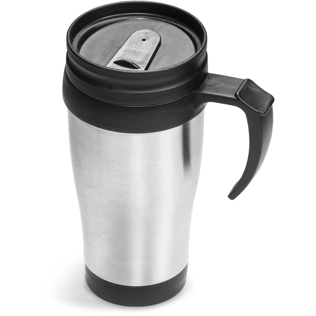 Altitude Arabica Stainless Steel & Plastic Double-Wall Mug - 450ml - Image 5