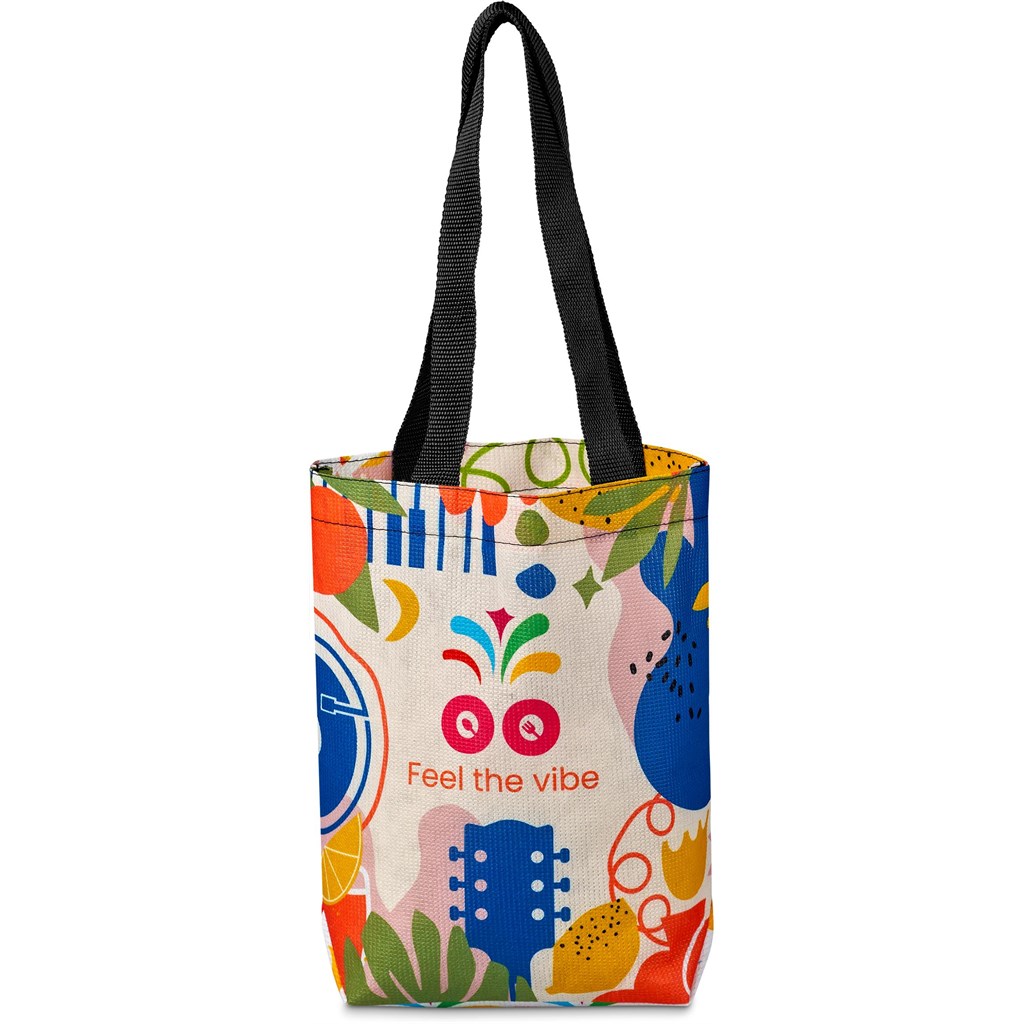 Pre-Production Sample Hoppla Bayside Recycled PET Stitch-Bond Shopper - Image 2