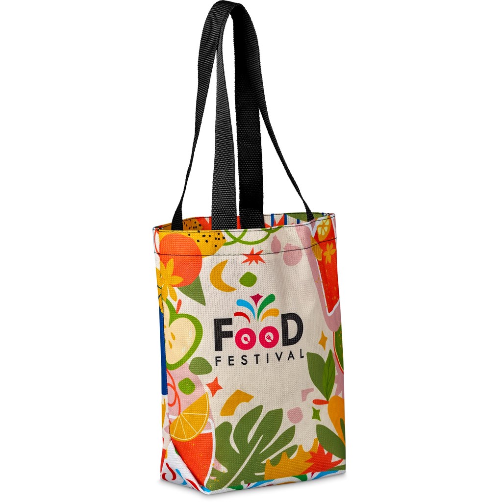 Pre-Production Sample Hoppla Bayside Recycled PET Stitch-Bond Shopper - Image 8