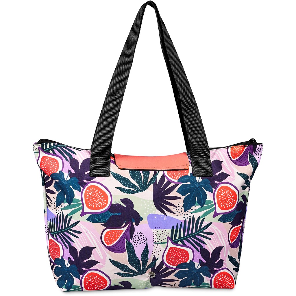 Pre-Production Sample Hoppla Rosebank Polyester Roll-Up Tote Bag - Image 6