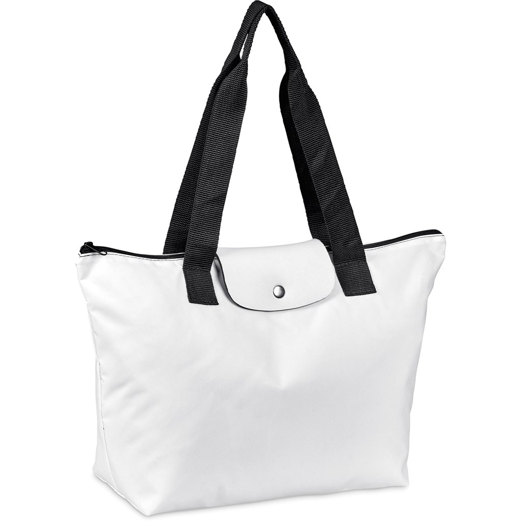 Pre-Production Sample Hoppla Rosebank Polyester Roll-Up Tote Bag - Image 10