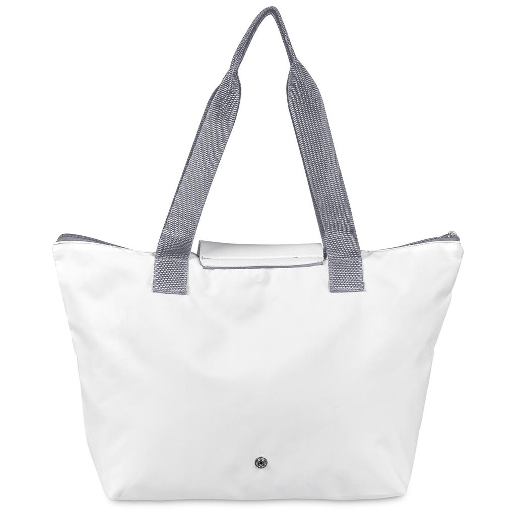 Pre-Production Sample Hoppla Rosebank Polyester Roll-Up Tote Bag - Image 7