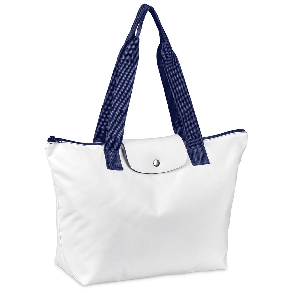 Pre-Production Sample Hoppla Rosebank Polyester Roll-Up Tote Bag - Image 5