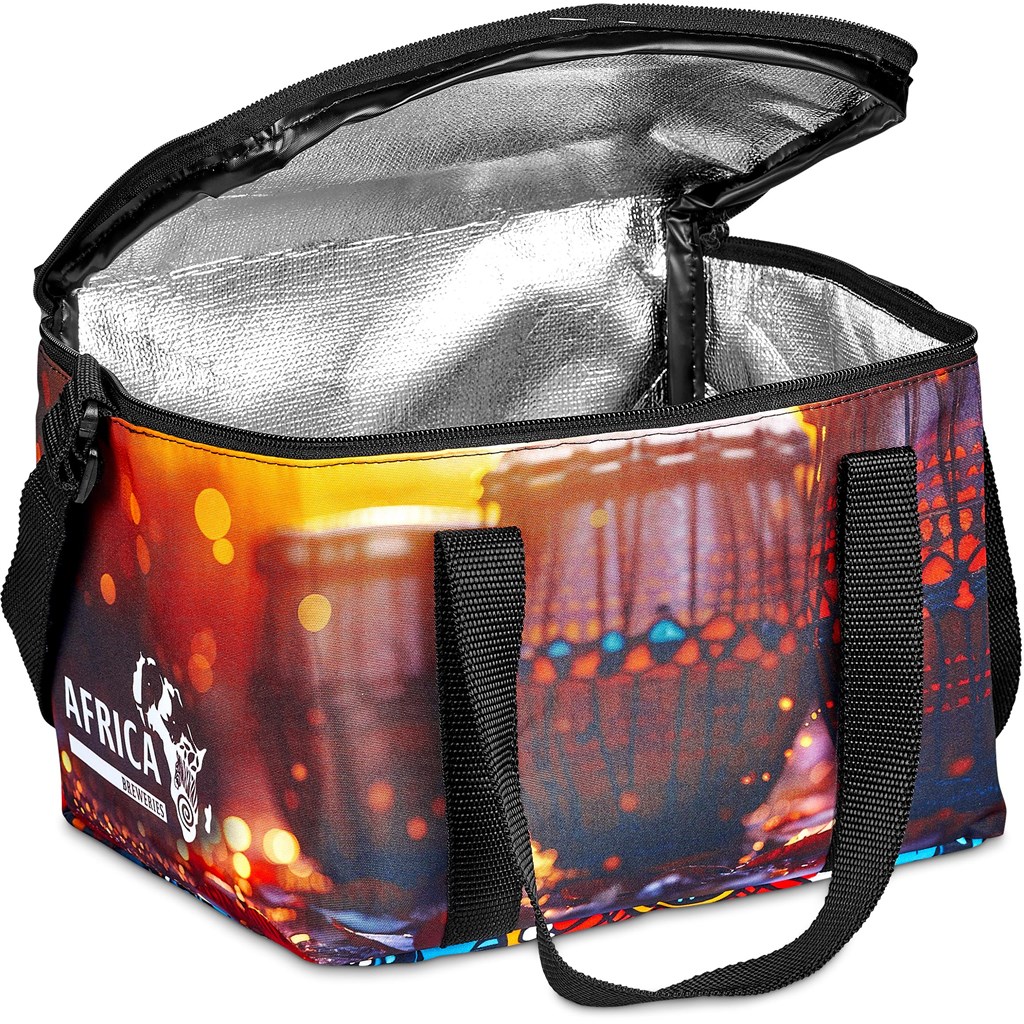 Pre-Production Sample Hoppla Kruger Polyester 12-Can Cooler - Image 5