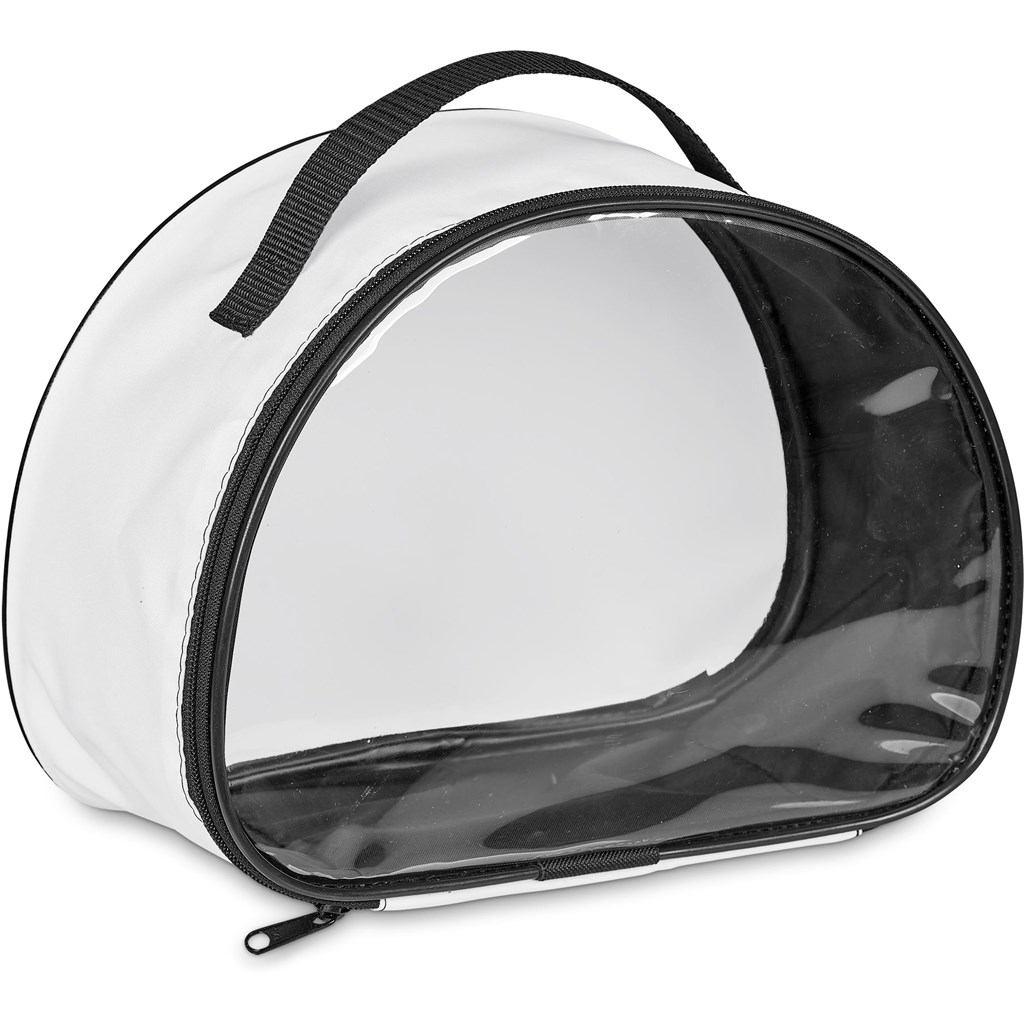 Pre-Production Sample Hoppla Aloe Toiletry Bag With PVC Front Window - Image 7