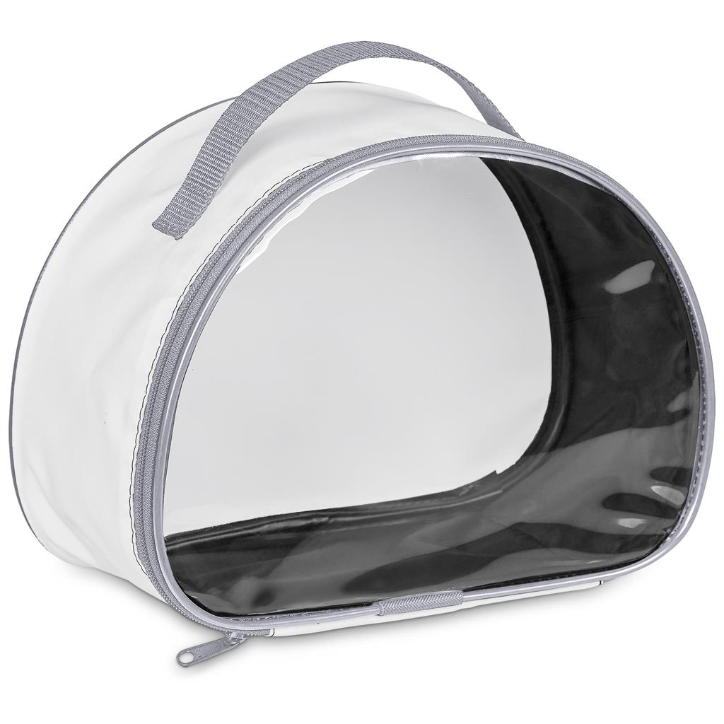 Pre-Production Sample Hoppla Aloe Toiletry Bag With PVC Front Window - Image 8
