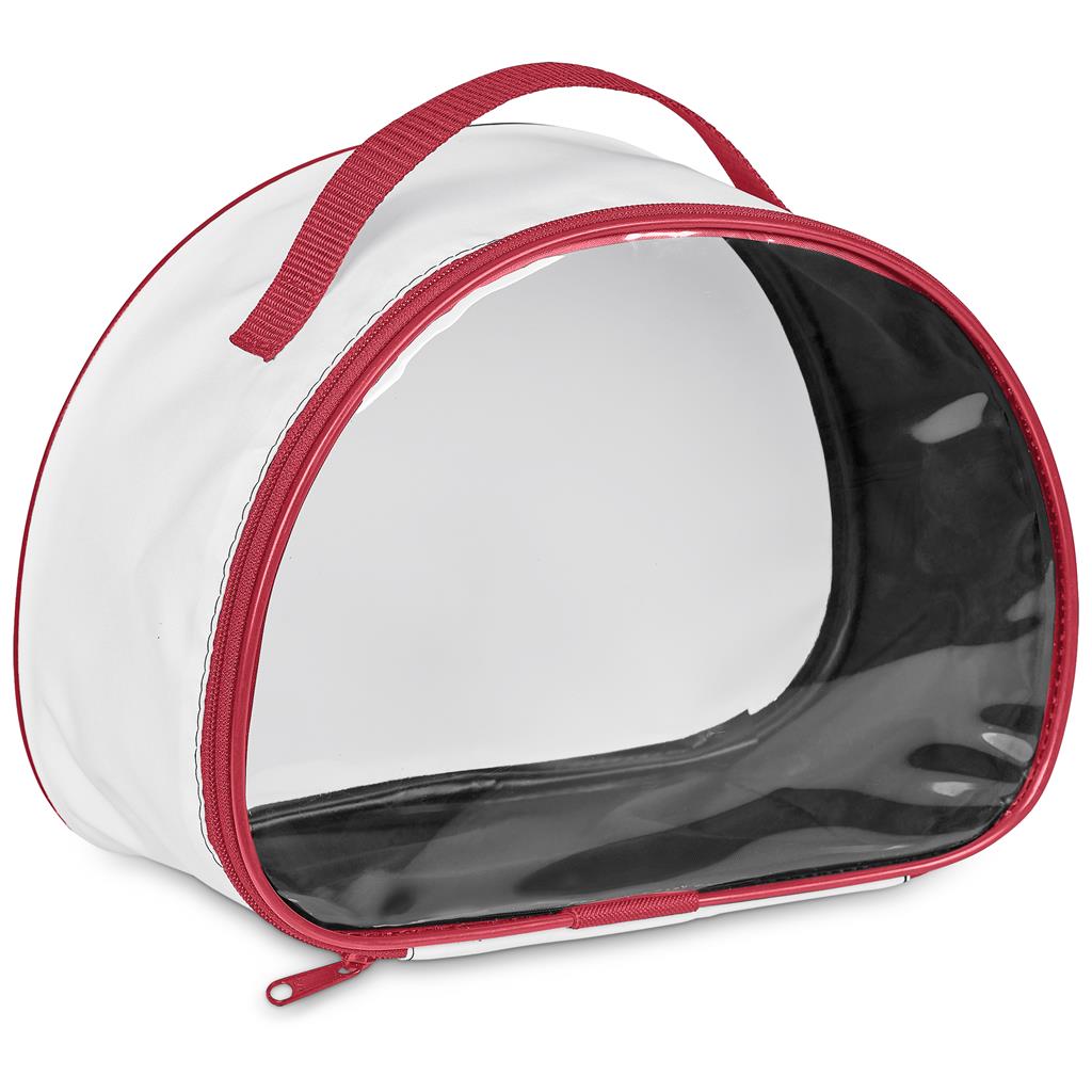 Pre-Production Sample Hoppla Aloe Toiletry Bag With PVC Front Window - Image 2