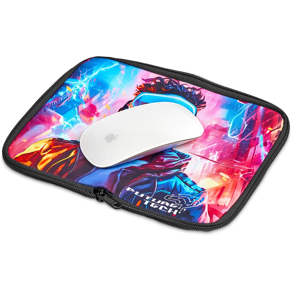 Pre-Production Sample Hoppla Dinky Neoprene Mouse Pad Pouch - Image 8
