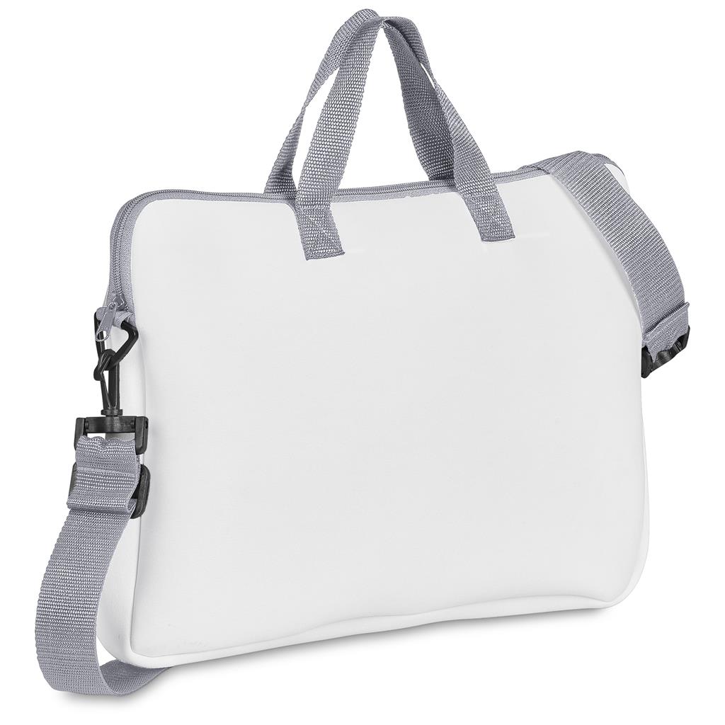 Pre-Production Sample Hoppla Nimbus Neoprene Laptop Sleeve with Handles & Shoulder Strap – 15 -16 in - Image 11